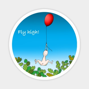 Fly high! Magnet